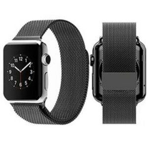 Apple Watch Dark Grey Milanese Loop Magnetic Band